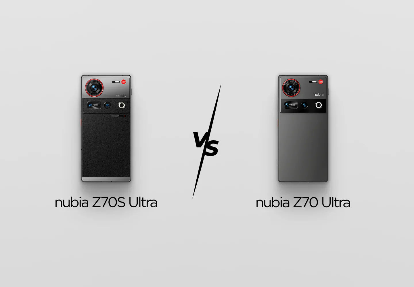 Retro Charm vs. Modern Power: Comparing the nubia Z70S Ultra Photographer Edition and nubia Z70 Ultra
