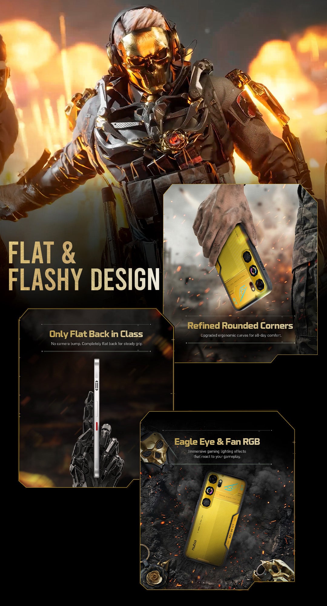 Nubia Neo 5 GT 5G Dual SIM 512GB, 24GB (12GB+12GB) RAM Gaming Phone (Global Version) 8